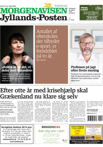 Jyllands-Posten Søndag - 19 Aug 2018