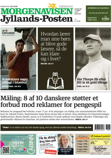 Jyllands-Posten Søndag - 7 Aug 2022
