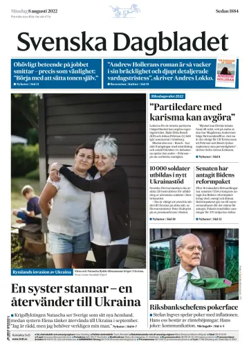 Svenska Dagbladet - 08 авг. 2022