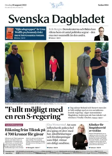 Svenska Dagbladet - 10 авг. 2022