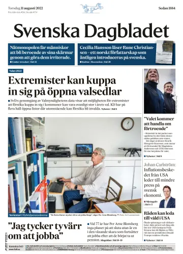 Svenska Dagbladet - 11 авг. 2022