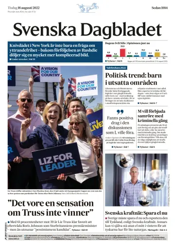 Svenska Dagbladet - 16 авг. 2022