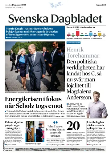 Svenska Dagbladet - 17 авг. 2022