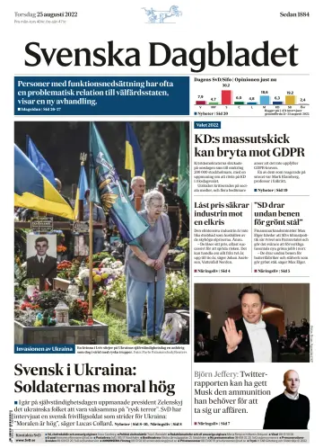 Svenska Dagbladet - 25 авг. 2022
