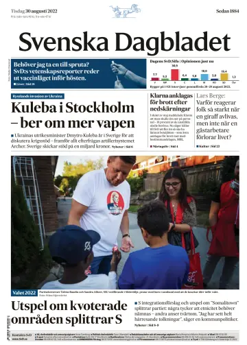 Svenska Dagbladet - 30 авг. 2022