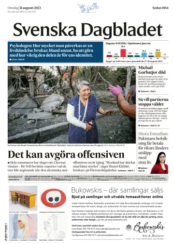 Svenska Dagbladet - 31 Lún 2022