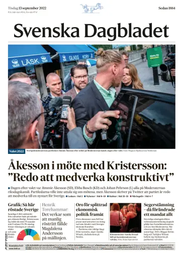 Svenska Dagbladet - 13 MFómh 2022