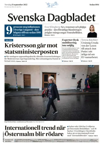 Svenska Dagbladet - 15 сен. 2022
