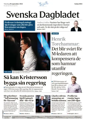 Svenska Dagbladet - 19 MFómh 2022