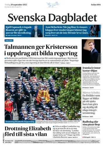 Svenska Dagbladet - 20 сен. 2022