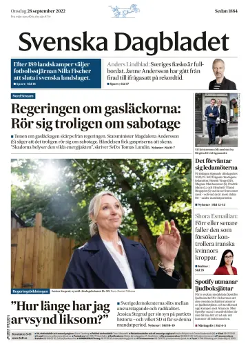 Svenska Dagbladet - 28 MFómh 2022