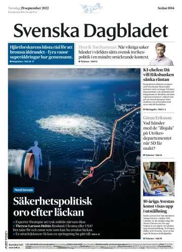 Svenska Dagbladet - 29 MFómh 2022