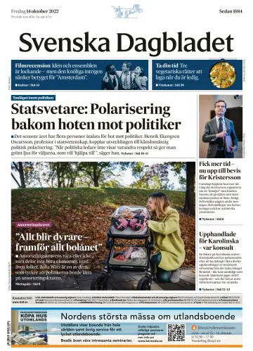 Svenska Dagbladet - 14 DFómh 2022