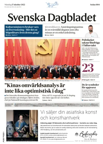 Svenska Dagbladet - 17 окт. 2022