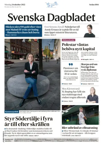 Svenska Dagbladet - 24 окт. 2022
