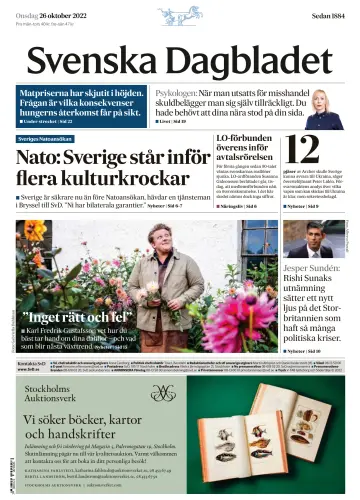 Svenska Dagbladet - 26 DFómh 2022