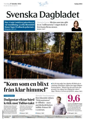 Svenska Dagbladet - 27 Hyd 2022
