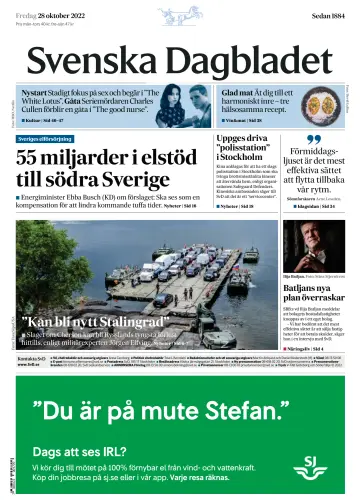 Svenska Dagbladet - 28 ott 2022