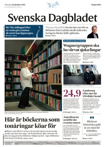 Svenska Dagbladet - 31 окт. 2022