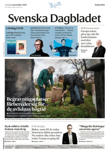 Svenska Dagbladet - 05 ноя. 2022