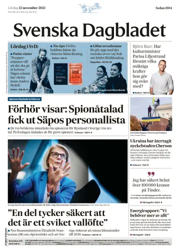 Svenska Dagbladet - 12 ноя. 2022
