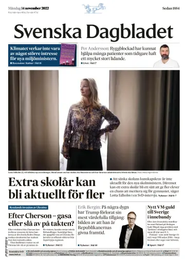 Svenska Dagbladet - 14 ноя. 2022