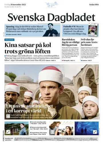 Svenska Dagbladet - 18 ноя. 2022