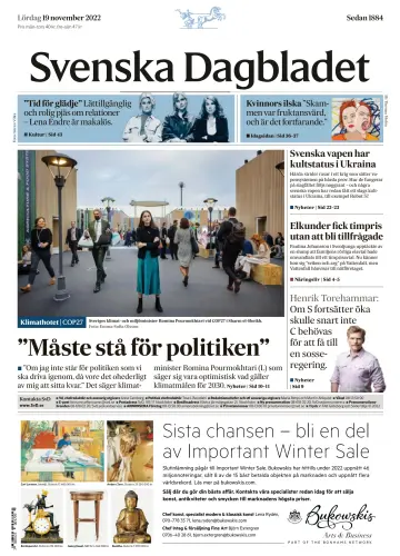 Svenska Dagbladet - 19 ноя. 2022