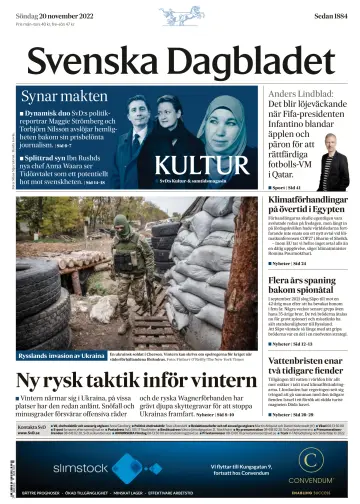 Svenska Dagbladet - 20 ноя. 2022