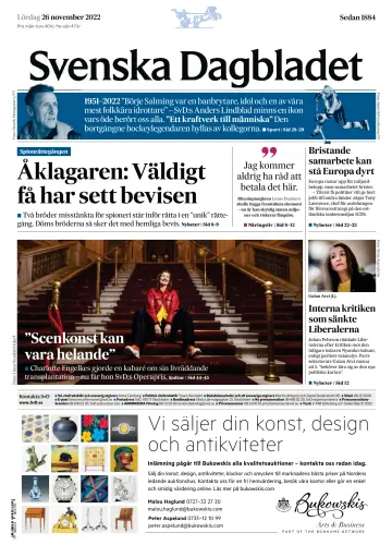 Svenska Dagbladet - 26 ноя. 2022