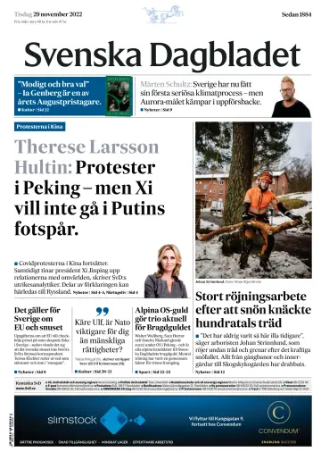 Svenska Dagbladet - 29 Tach 2022