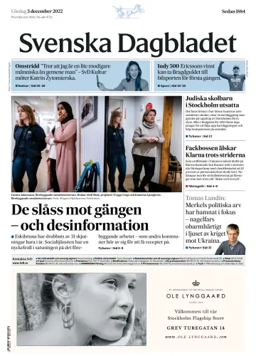 Svenska Dagbladet - 3 Rhag 2022