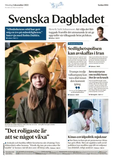Svenska Dagbladet - 5 Rhag 2022