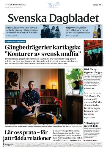 Svenska Dagbladet - 9 Rhag 2022