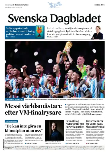 Svenska Dagbladet - 19 Rhag 2022