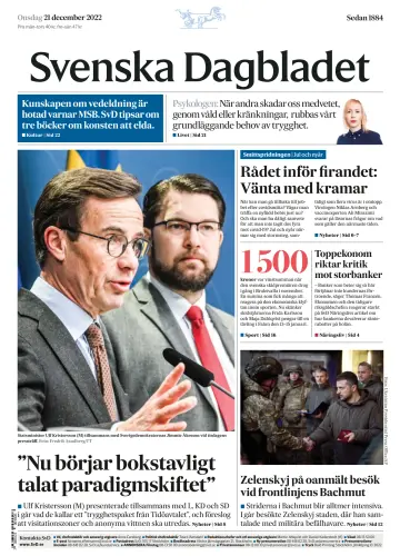 Svenska Dagbladet - 21 дек. 2022