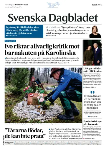 Svenska Dagbladet - 22 Rhag 2022