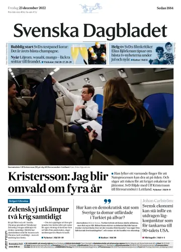Svenska Dagbladet - 23 Rhag 2022