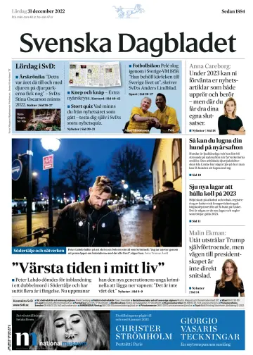 Svenska Dagbladet - 31 Rhag 2022