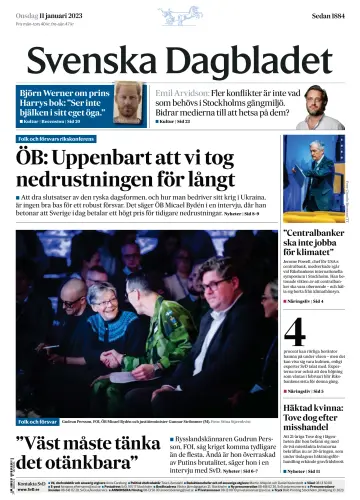Svenska Dagbladet - 11 Ean 2023