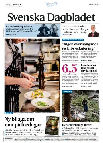 Svenska Dagbladet - 13 Ion 2023