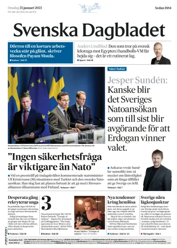 Svenska Dagbladet - 25 Ion 2023