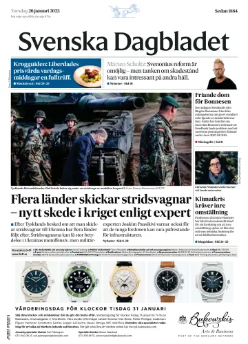 Svenska Dagbladet - 26 Ion 2023