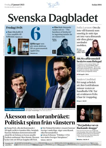 Svenska Dagbladet - 27 Ean 2023