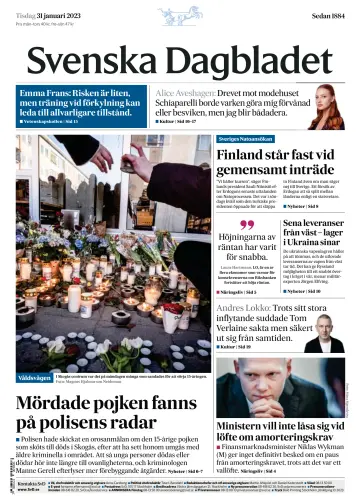 Svenska Dagbladet - 31 Ean 2023