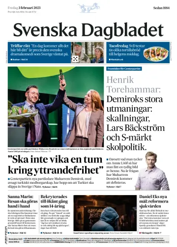 Svenska Dagbladet - 3 Feabh 2023