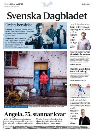 Svenska Dagbladet - 26 Feabh 2023