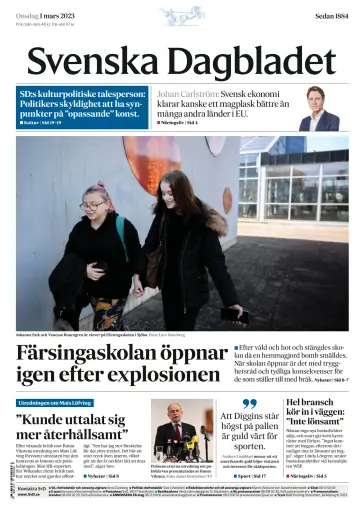 Svenska Dagbladet - 1 Márta 2023
