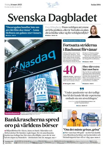 Svenska Dagbladet - 14 Márta 2023