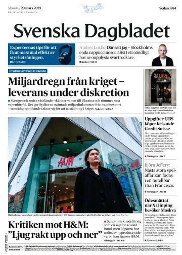 Svenska Dagbladet - 20 Márta 2023